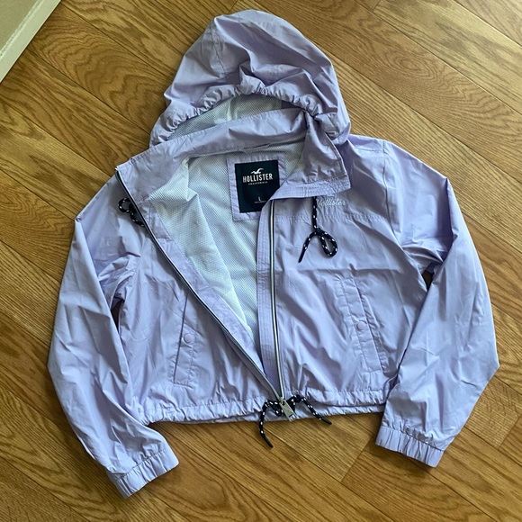 ❗️SOLD❗️Hollister Full-Zip Windbreaker - Picture 5 of 5